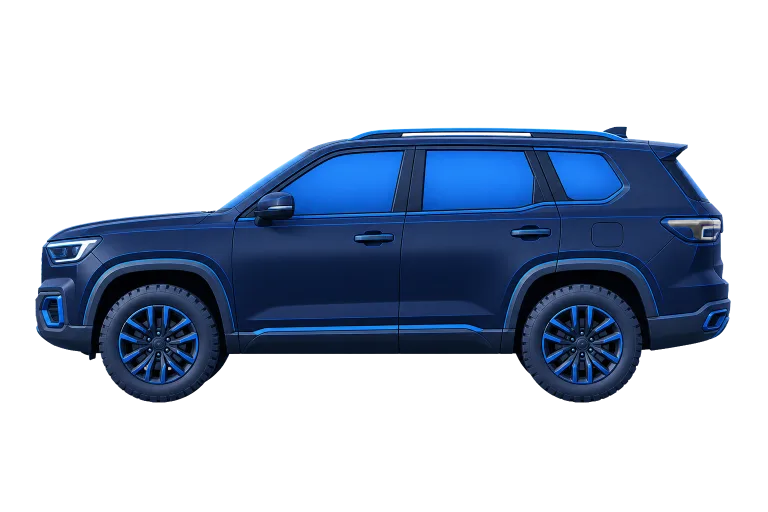 Side-profile SUV illustration